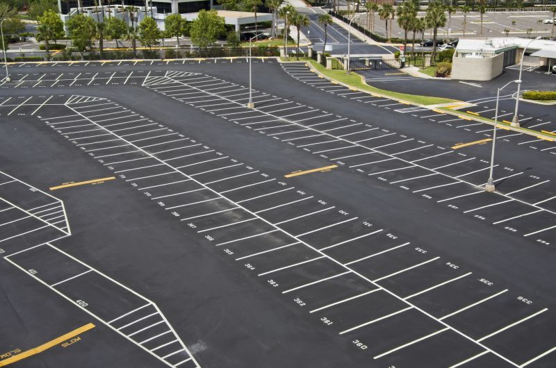 Line Striping for Parking Lots