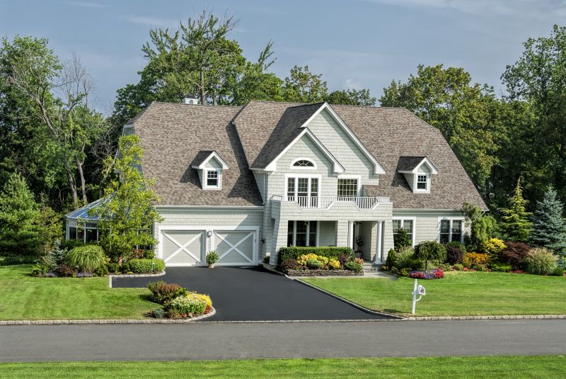 Driveway with Fresh Sealant